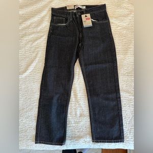 NWT Levi’s 505 boys size 10 husky straight dark wash jeans (very dark blue)